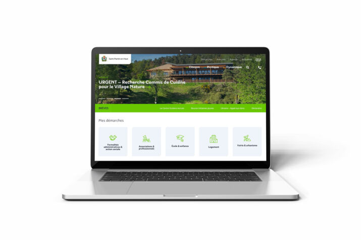 refonte site web mairie st martin computer