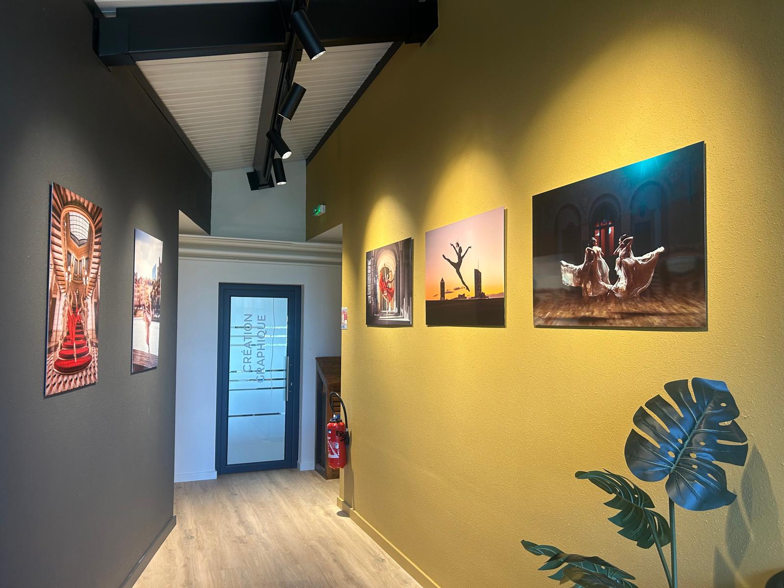 supports photo grand format decoration entreprise